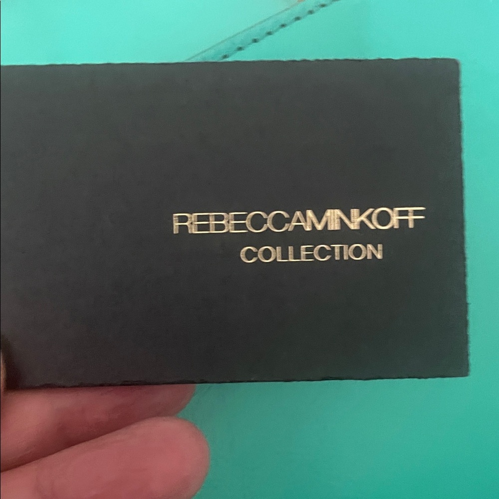 Rebecca minkoff collection Aqua Crossbody Bag with Chain Strap - Picture 8 of 10